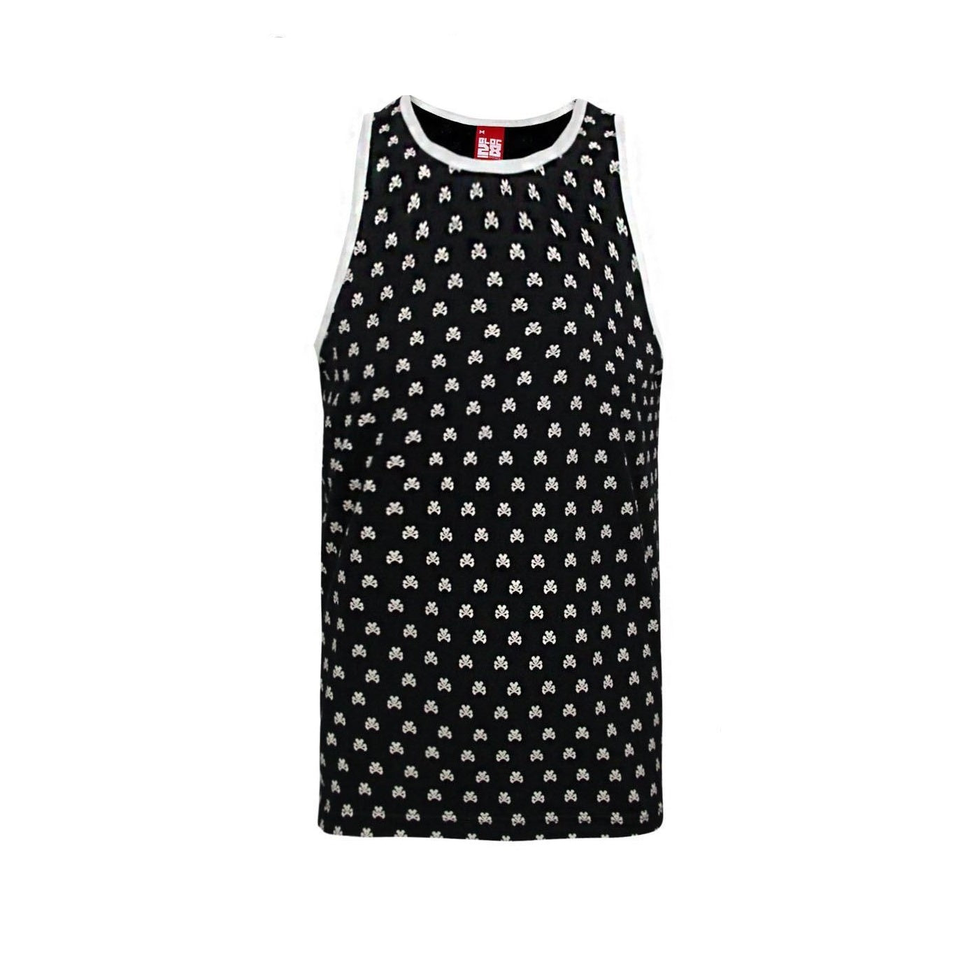 Black - Front - Bloc 28 Mens Mickey Mouse Vest