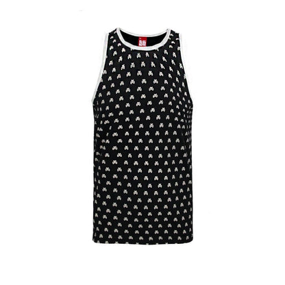 Black - Front - Bloc 28 Mens Mickey Mouse Vest