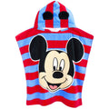 Blue - Front - Disney Childrens-Kids 3D Ears Mickey Mouse Hooded Towel