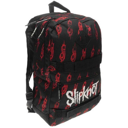 Black - Back - Rock Sax Iowa Slipknot Skate Bag