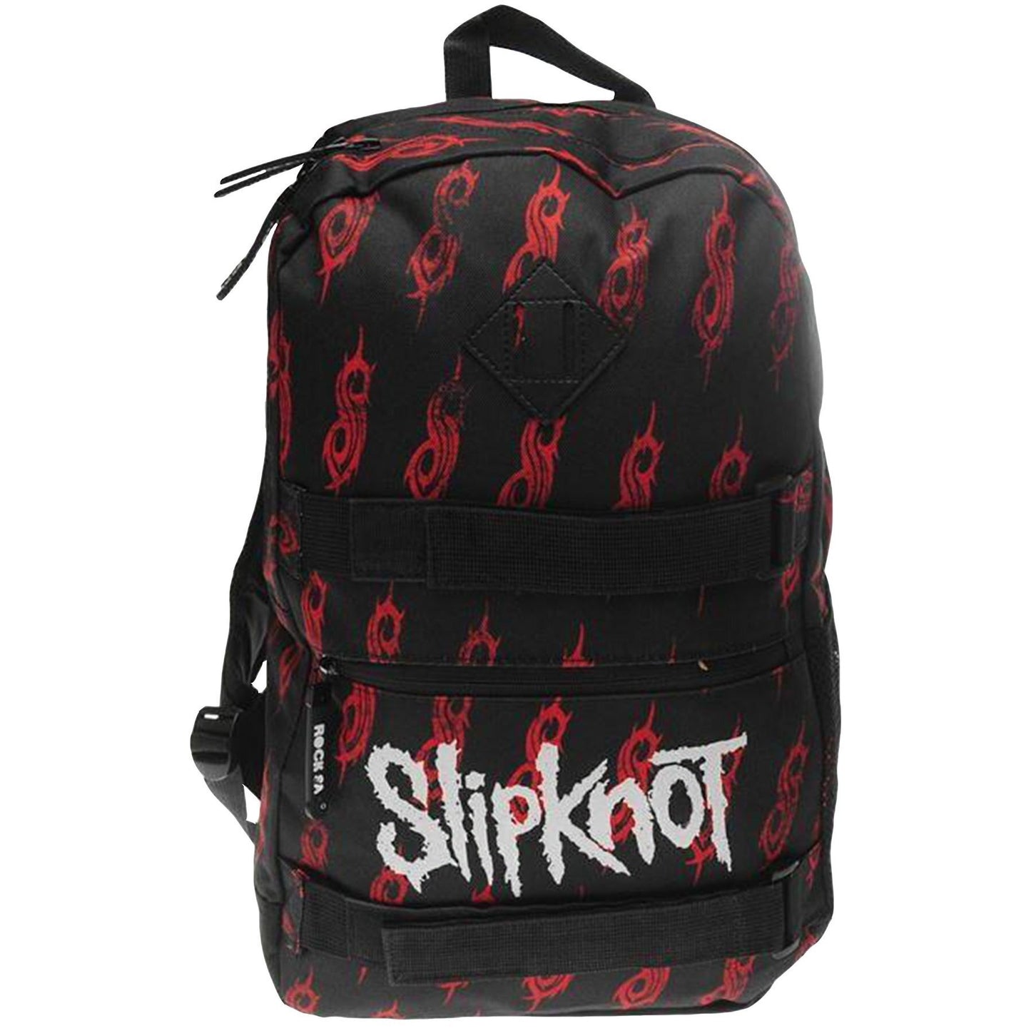 Black - Front - Rock Sax Iowa Slipknot Skate Bag