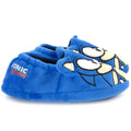 Blue - Close up - Sonic The Hedgehog Childrens-Kids 3D Slippers