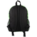 Vivid Green-Black - Side - Minecraft Childrens-Kids Creeper Backpack Set (Pack Of 4)