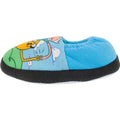 Blue-Black - Back - Adventure Time Boys Jake And Finn Slippers