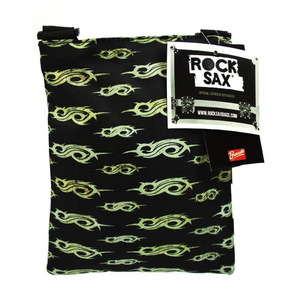 Black - Back - Rock Sax Rusty Slipknot Crossbody Bag
