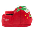 Red - Back - Shopkins Childrens-Kids Novelty Strawberry Slippers
