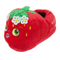 Red - Front - Shopkins Childrens-Kids Novelty Strawberry Slippers
