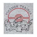 Grey - Side - Pokemon Boys Trainer Academy Jogging Bottoms