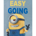 Charcoal-Blue-Yellow - Lifestyle - Despicable Me Boys Easy Going Minions T-Shirt