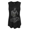 Black - Front - BNA78 Womens-Ladies Gung Fu Scratch Bruce Lee Tank Top