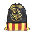 Black-Red-Yellow - Side - Harry Potter Hogwarts Drawstring Bag