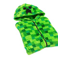 Green - Side - Minecraft Boys Creeper Pixel Bodysuit