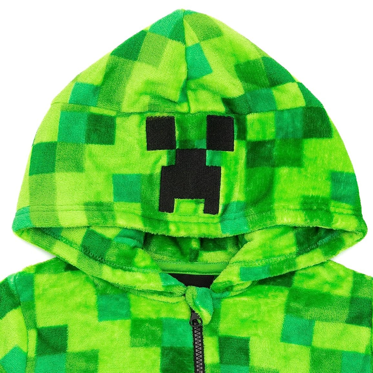 Green - Lifestyle - Minecraft Boys Creeper Pixel Bodysuit