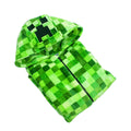 Green - Pack Shot - Minecraft Boys Creeper Pixel Bodysuit