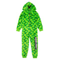 Green - Front - Minecraft Boys Creeper Pixel Bodysuit