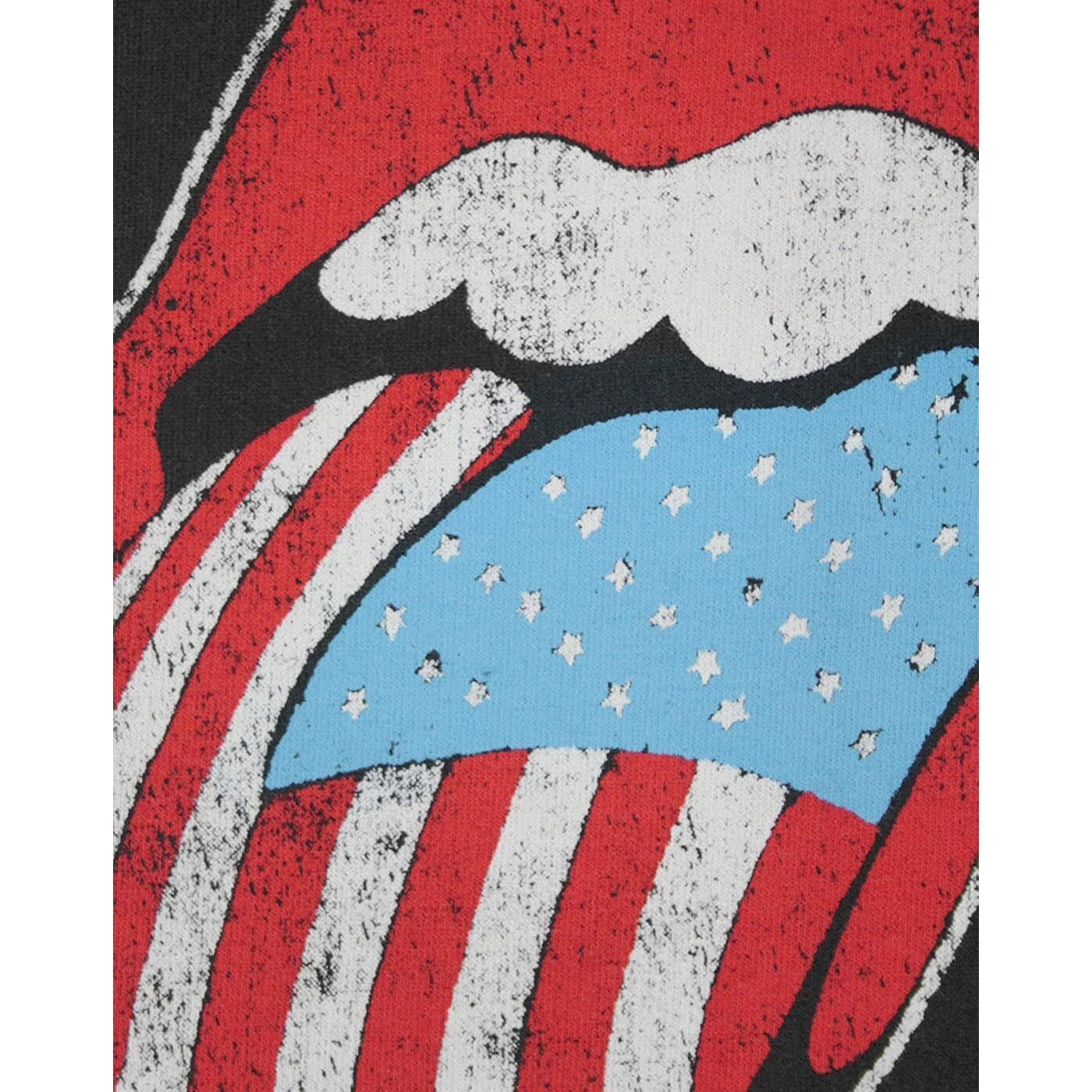 Black - Side - Amplified Mens The Rolling Stones Bomber Jacket