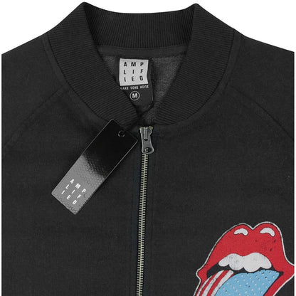 Black - Lifestyle - Amplified Mens The Rolling Stones Bomber Jacket
