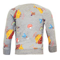 Grey-Multicoloured - Back - Hey Duggee Boys Squirrel Club Long-Sleeved Sweatshirt