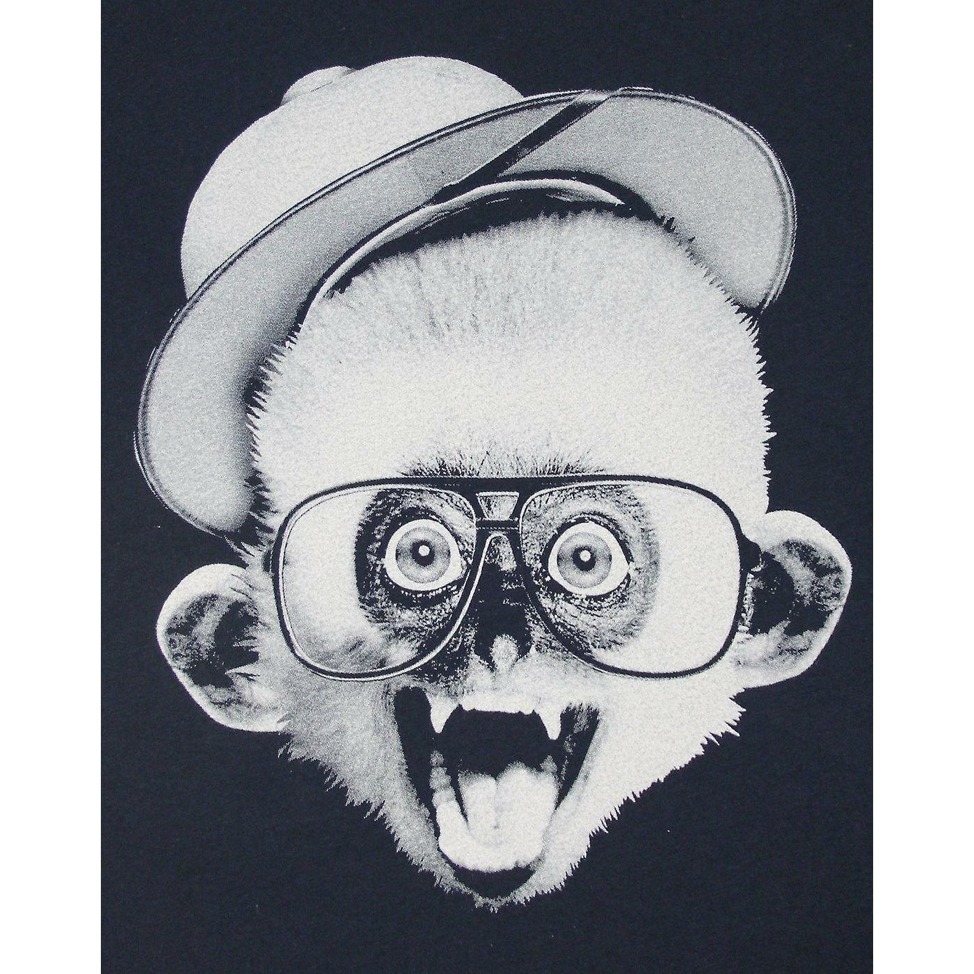 Navy-White - Side - Goodie Two Sleeves Mens Let´s Go Bananas T-Shirt