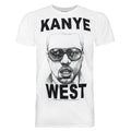 White-Black - Front - Amplified Mens Mercy Kanye West T-Shirt