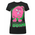 Black - Front - Goodie Two Sleeves Womens-Ladies I Dumb T-Shirt