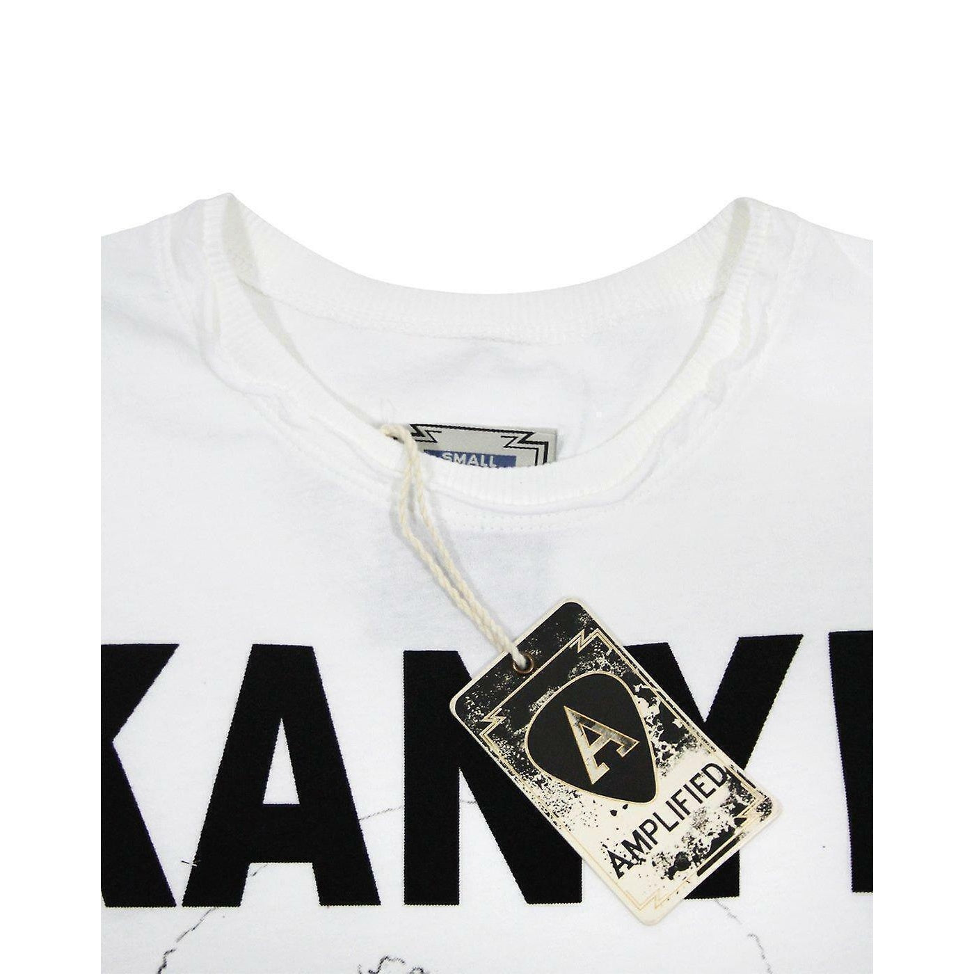 White - Back - Amplified Womens-Ladies Mercy Kanye West T-Shirt