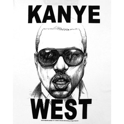 White - Side - Amplified Womens-Ladies Mercy Kanye West T-Shirt