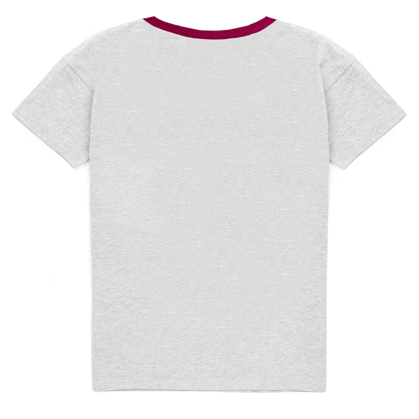 Red - Back - Harry Potter Womens-Ladies Hogwarts Crest Short Pyjama Set