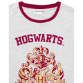 Red - Pack Shot - Harry Potter Womens-Ladies Hogwarts Crest Short Pyjama Set