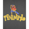 Charcoal - Side - Worn Womens-Ladies Animal Drummer The Muppets T-Shirt