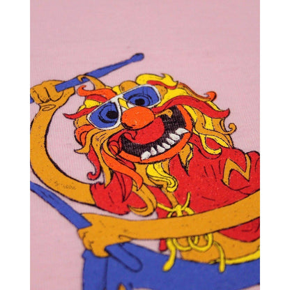 Pink - Lifestyle - Worn Womens-Ladies Animal Drummer The Muppets T-Shirt