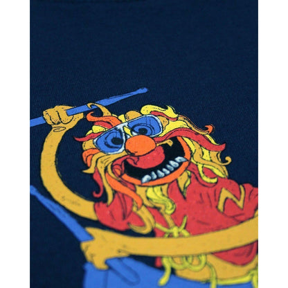 Blue - Lifestyle - Worn Womens-Ladies Animal Drummer The Muppets T-Shirt