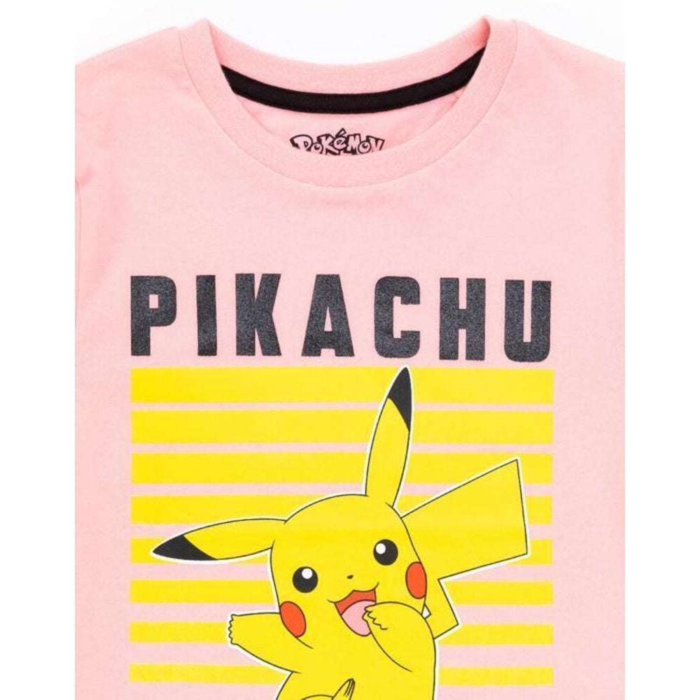 Pink - Lifestyle - Pokemon Girls Pikachu T-Shirt