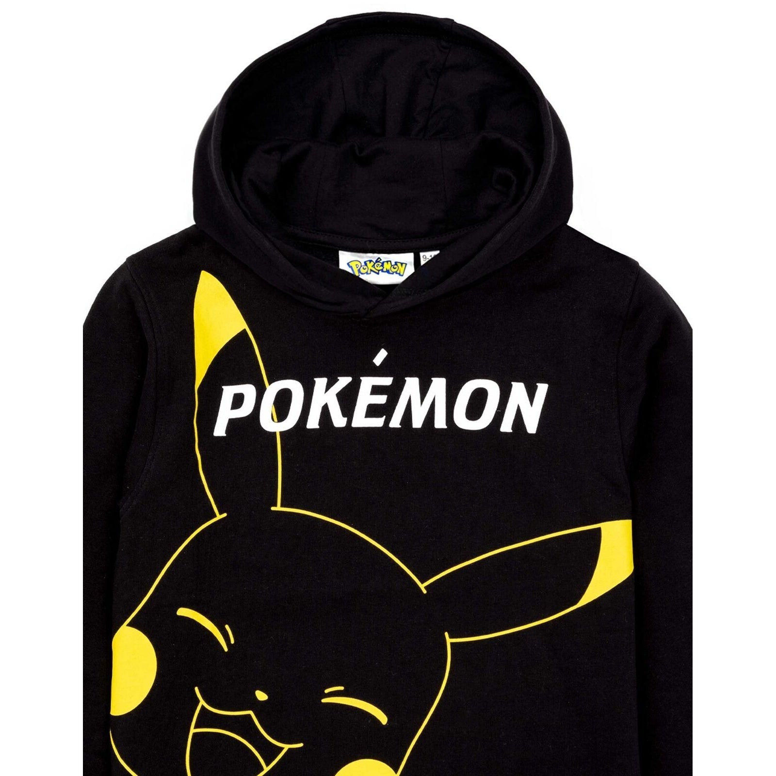 Black - Lifestyle - Pokemon Childrens-Kids Pikachu Hoodie