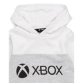 Grey-White - Close up - Xbox Boys Hoodie