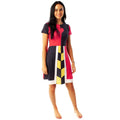 Red-Black - Back - Alice In Wonderland Womens-Ladies Queen Of Hearts Cosplay Dress
