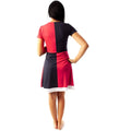 Red-Black - Side - Alice In Wonderland Womens-Ladies Queen Of Hearts Cosplay Dress
