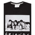 Black-Grey - Close up - Friends Girls Cycling Short Pyjama Set