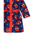 Blue-Red - Close up - Spider-Man Childrens-Kids Robe