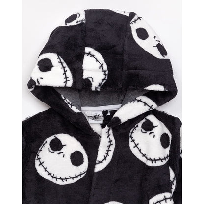 Black-White - Lifestyle - Nightmare Before Christmas Childrens-Kids Robe