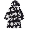 Black-White - Front - Nightmare Before Christmas Childrens-Kids Robe