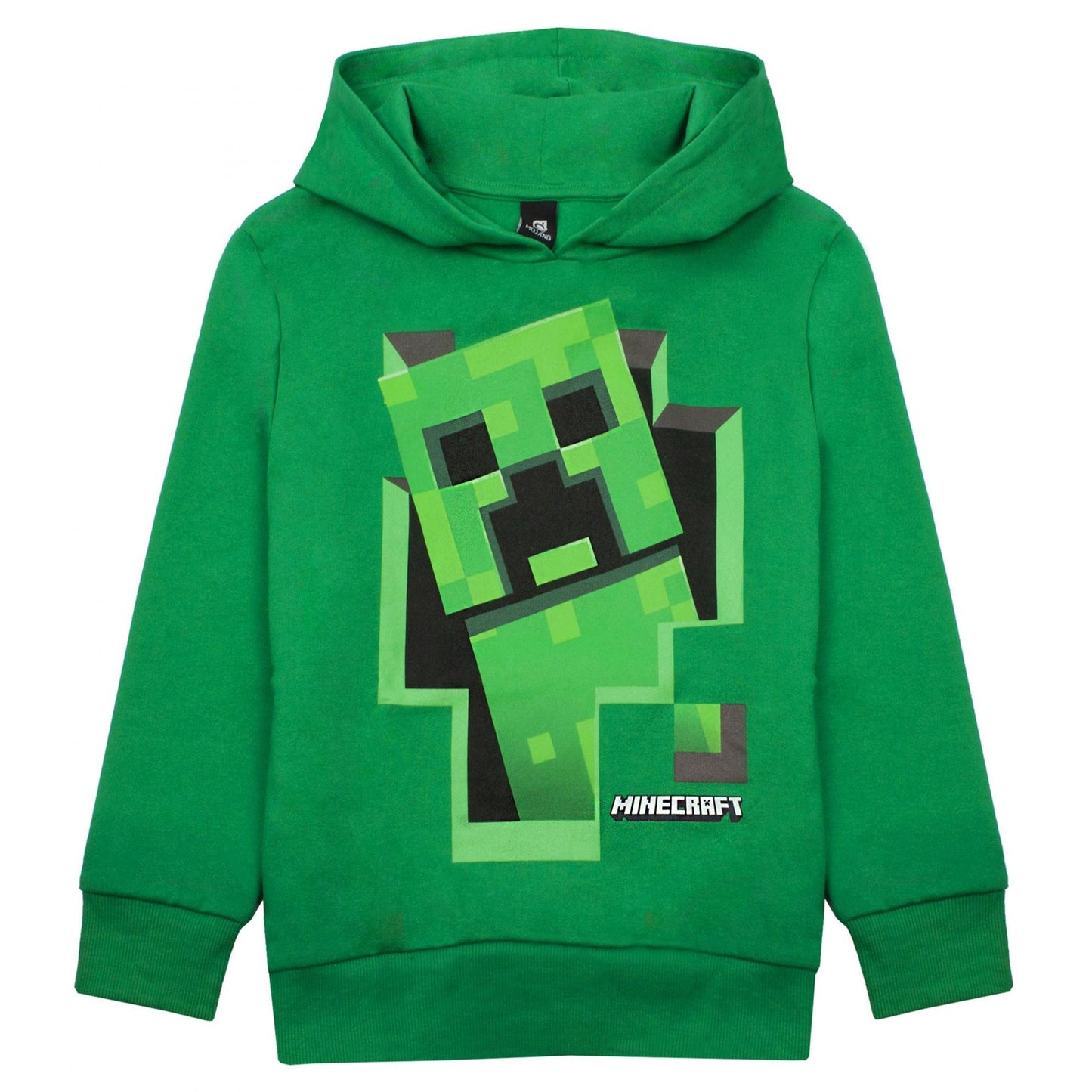 Green - Front - Minecraft Boys Inside Creeper Hoodie