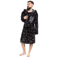 Grey-Black-White - Back - Peaky Blinders Mens Dressing Gown