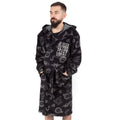 Grey-Black-White - Lifestyle - Peaky Blinders Mens Dressing Gown