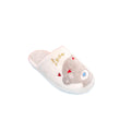 Cream-Grey - Front - Me To You Womens-Ladies Bear Slippers