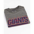 Grey-Navy-Red - Side - New York Giants Womens-Ladies T-Shirt