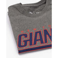 Grey-Navy-Red - Close up - New York Giants Womens-Ladies T-Shirt