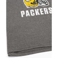 Charcoal Grey-Yellow - Close up - Green Bay Packers Womens-Ladies Helmet T-Shirt