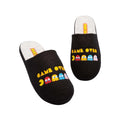Black-Yellow - Lifestyle - Pac-Man Mens Game Over Slippers