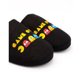 Black-Yellow - Pack Shot - Pac-Man Mens Game Over Slippers